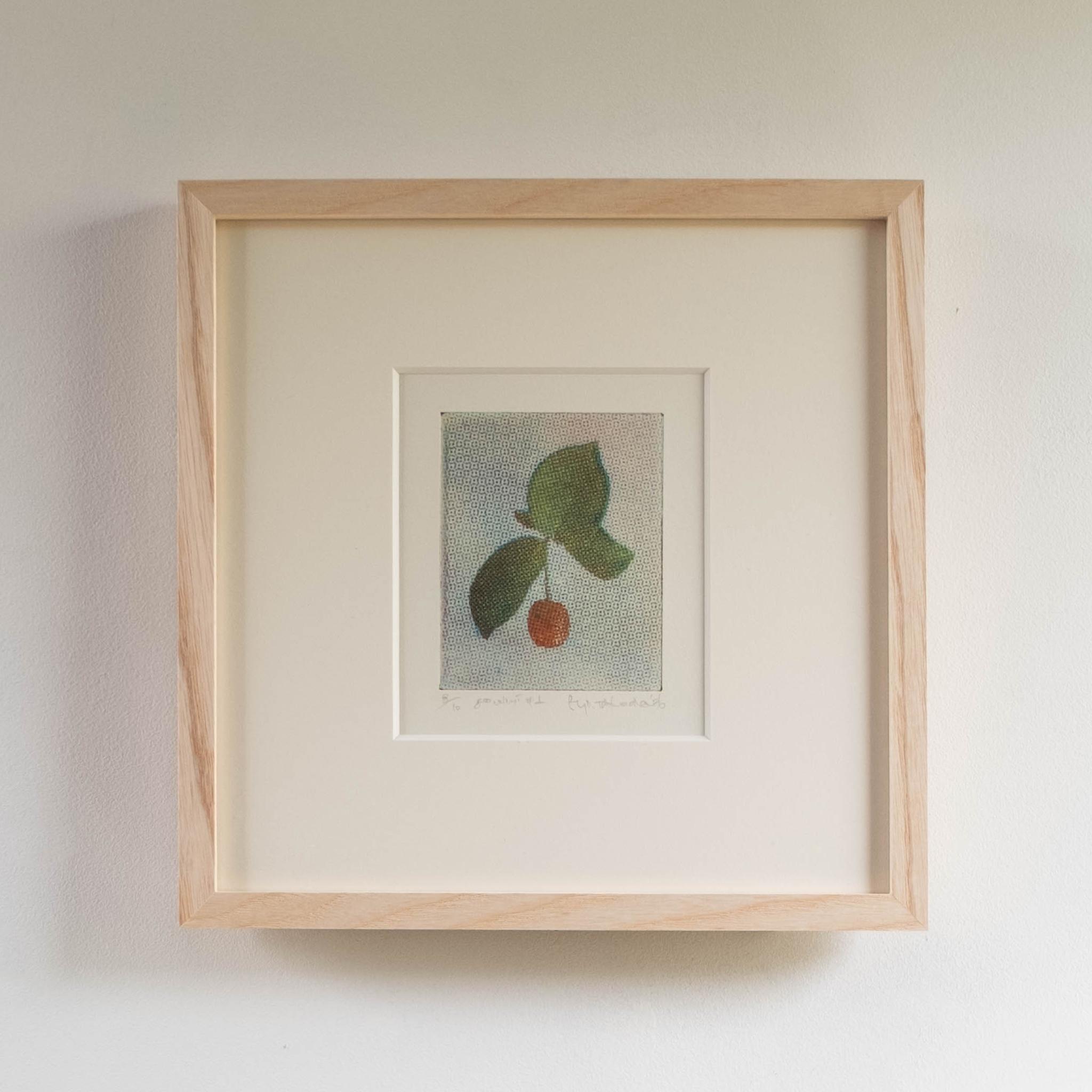 版画 "goumi #1"（額装）