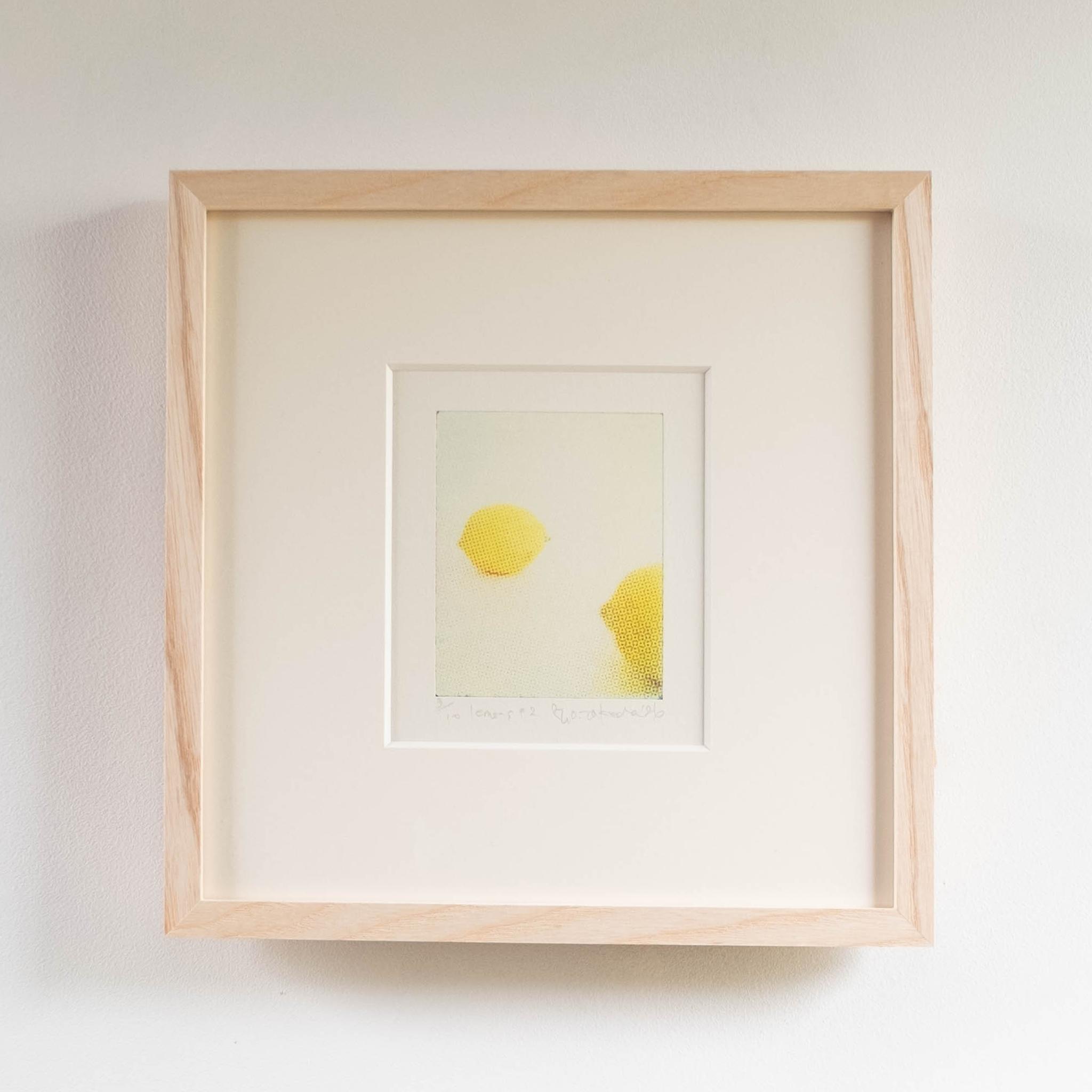 版画 "lemons #1"（額装）