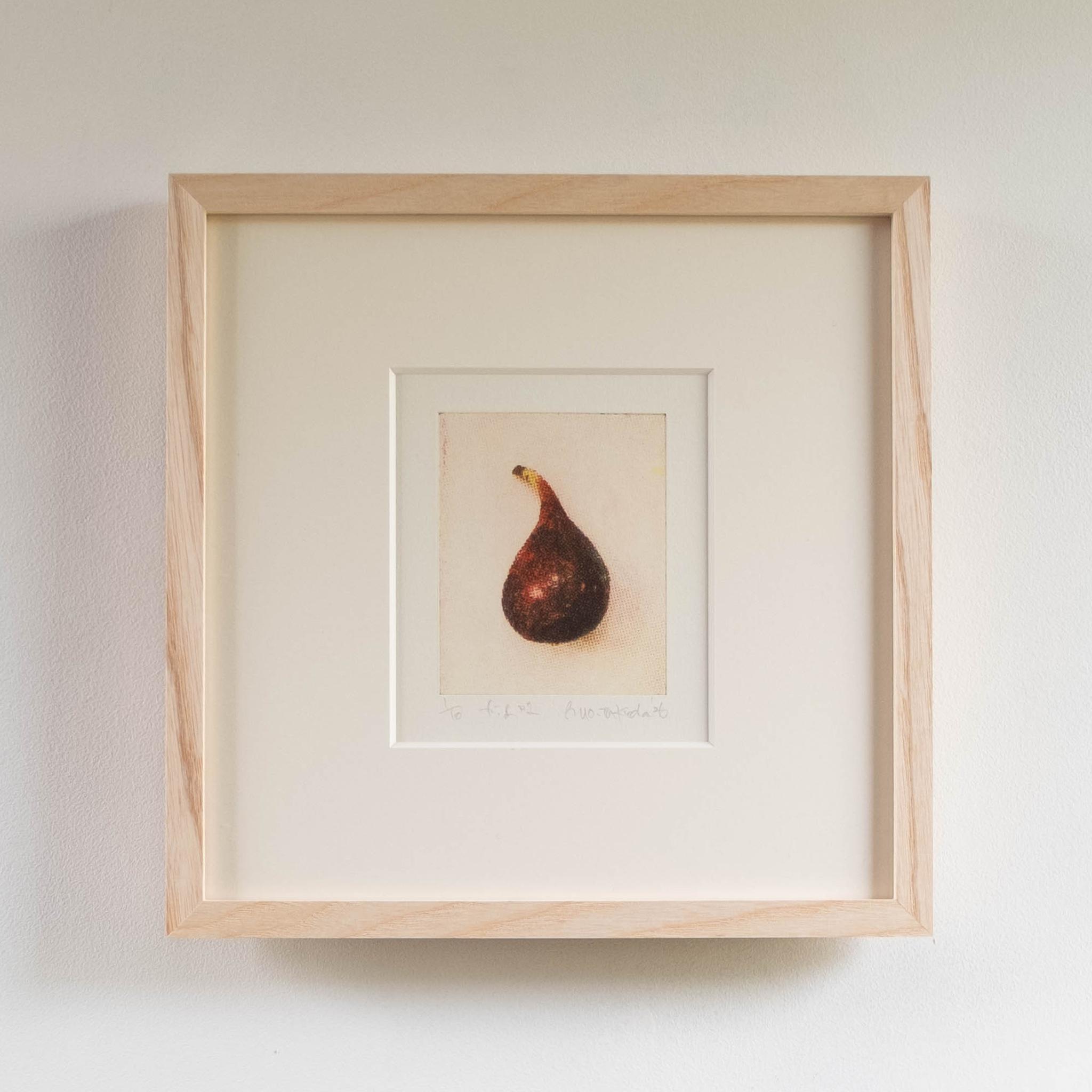 版画 "fig #1"（額装）
